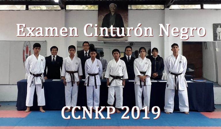 Alumnos aprobarón el examen para la obtencion del Cinturon Negro de Karate - CCNKP